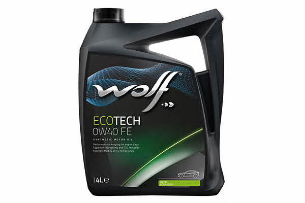 Wolf 8320705 Engine oil Wolf EcoTech FE 0W-40, 4L 8320705: Buy near me in Poland at 2407.PL - Good price!