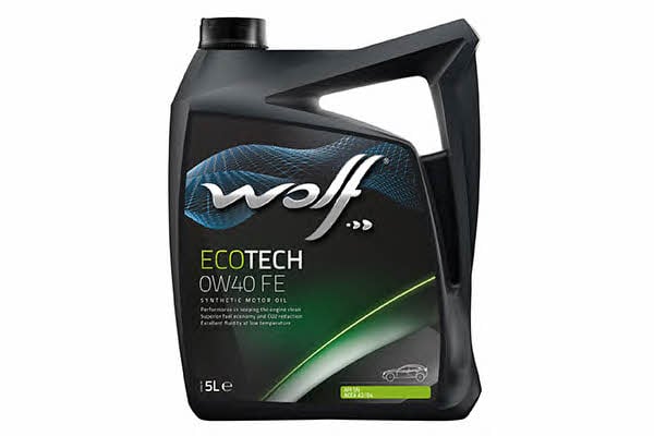 Wolf 8320903 Engine oil Wolf EcoTech FE 0W-40, 5L 8320903: Buy near me in Poland at 2407.PL - Good price!