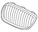 BMW 51 13 7 166 440 Grille radiator 51137166440: Buy near me at 2407.PL in Poland at an Affordable price!