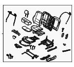 BMW 52 10 0 140 636 Seat Assembly 52100140636: Buy near me in Poland at 2407.PL - Good price!