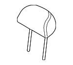 BMW 52 20 7 349 414 HEADREST, LEATHER, OUTER:522030 52207349414: Buy near me in Poland at 2407.PL - Good price!