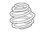 BMW 31 33 6 756 966 Suspension spring front 31336756966: Buy near me in Poland at 2407.PL - Good price!