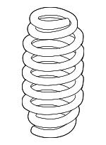 BMW 33 53 6 783 268 Coil Spring 33536783268: Buy near me in Poland at 2407.PL - Good price!