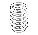 BMW 31 33 6 767 370 Suspension spring front 31336767370: Buy near me in Poland at 2407.PL - Good price!
