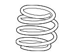 BMW 31 33 6 787 142 Suspension spring front 31336787142: Buy near me in Poland at 2407.PL - Good price!