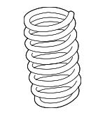 BMW 31 33 6 795 429 Suspension spring front 31336795429: Buy near me in Poland at 2407.PL - Good price!