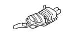 BMW 18 10 1 437 601 End Silencer 18101437601: Buy near me in Poland at 2407.PL - Good price!