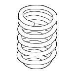 BMW 31 33 6 851 716 Suspension spring front 31336851716: Buy near me in Poland at 2407.PL - Good price!