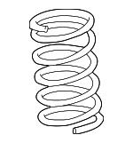 BMW 31 33 1 092 654 Suspension spring front 31331092654: Buy near me in Poland at 2407.PL - Good price!