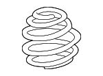 BMW 31 33 6 757 782 Suspension spring front 31336757782: Buy near me in Poland at 2407.PL - Good price!
