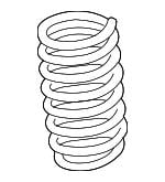 BMW 31 33 6 858 422 Coil Spring 31336858422: Buy near me in Poland at 2407.PL - Good price!