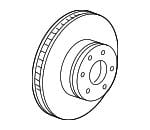 BMW 34 11 6 785 670 Front right ventilated brake disc 34116785670: Buy near me at 2407.PL in Poland at an Affordable price!