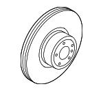 BMW 34 21 6 782 607 Brake disc 34216782607: Buy near me at 2407.PL in Poland at an Affordable price!