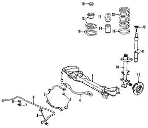 BMW 31 31 1 137 478 Shock absorber assy 31311137478: Buy near me at 2407.PL in Poland at an Affordable price!