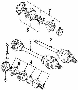 BMW 33 21 1 227 587 ШРУС 33211227587: Отличная цена - Купить в Польше на 2407.PL!