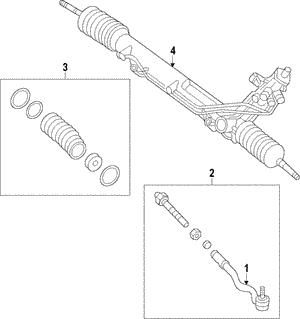 BMW 32 10 6 858 538 Steering rack with EPS 32106858538: Buy near me in Poland at 2407.PL - Good price!