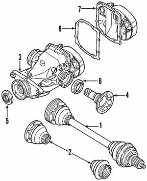 BMW 33 20 7 500 915 Шарнир равных угловых скоростей (ШРУС) 33207500915: Отличная цена - Купить в Польше на 2407.PL!