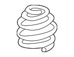 BMW 31 33 1 093 072 Suspension spring front 31331093072: Buy near me at 2407.PL in Poland at an Affordable price!