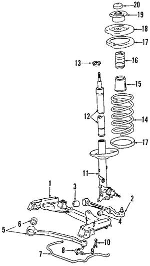 BMW 31 32 1 128 988 Shock absorber assy 31321128988: Buy near me in Poland at 2407.PL - Good price!