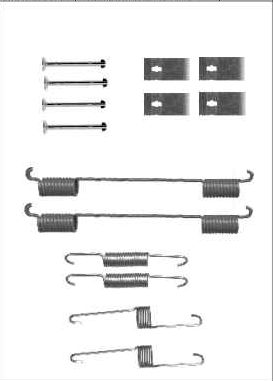 Hyundai/Kia 0K011 26355 Montagesatz für Bremsbacken 0K01126355: Kaufen Sie zu einem guten Preis in Polen bei 2407.PL!