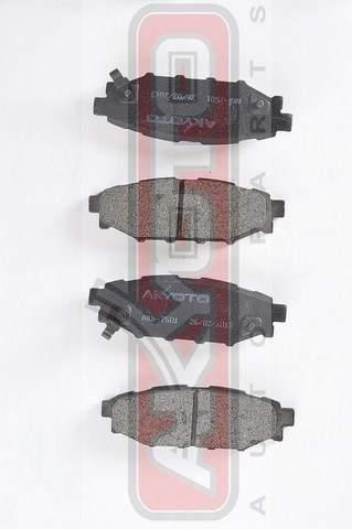 Asva AKD-7501 Brake Pad Set, disc brake AKD7501: Buy near me in Poland at 2407.PL - Good price!