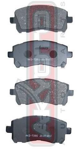 Asva AKD-7390 Brake Pad Set, disc brake AKD7390: Buy near me in Poland at 2407.PL - Good price!