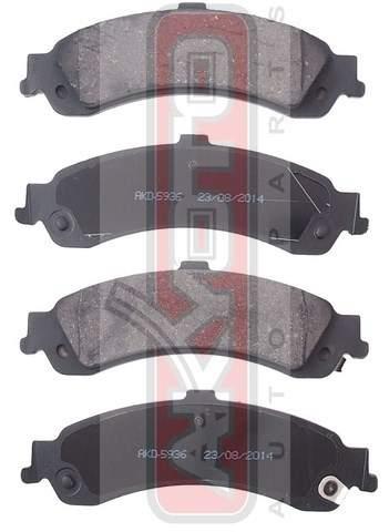 Asva AKD-5936 Brake Pad Set, disc brake AKD5936: Buy near me in Poland at 2407.PL - Good price!