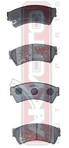 Asva AKD-5806 Brake Pad Set, disc brake AKD5806: Buy near me in Poland at 2407.PL - Good price!