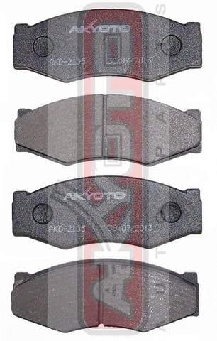 Asva AKD-2105 Brake Pad Set, disc brake AKD2105: Buy near me in Poland at 2407.PL - Good price!