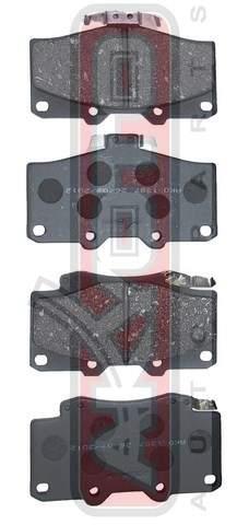 Asva AKD-1387 Brake Pad Set, disc brake AKD1387: Buy near me in Poland at 2407.PL - Good price!