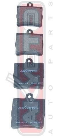 Asva AKD-1319 Тормозные колодки дисковые, комплект AKD1319: Отличная цена - Купить в Польше на 2407.PL!