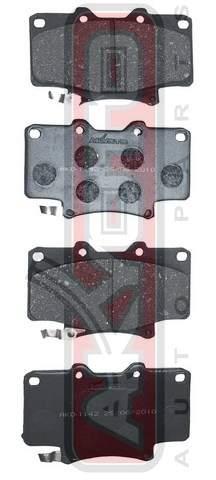 Asva AKD-1142 Brake Pad Set, disc brake AKD1142: Buy near me at 2407.PL in Poland at an Affordable price!