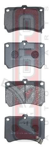 Asva AKD-1113 Brake Pad Set, disc brake AKD1113: Buy near me in Poland at 2407.PL - Good price!