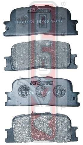Asva AKD-1064 Тормозные колодки дисковые, комплект AKD1064: Отличная цена - Купить в Польше на 2407.PL!