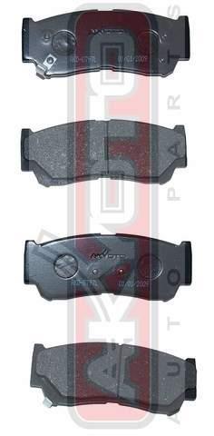 Asva AKD-0797 Brake Pad Set, disc brake AKD0797: Buy near me in Poland at 2407.PL - Good price!