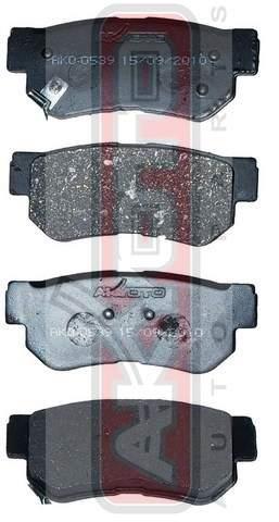 Asva AKD-0539 Brake Pad Set, disc brake AKD0539: Buy near me in Poland at 2407.PL - Good price!