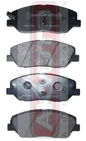 Asva AKD-0446 Brake Pad Set, disc brake AKD0446: Buy near me in Poland at 2407.PL - Good price!