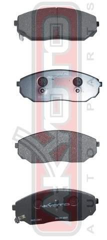 Asva AKD-0441 Brake Pad Set, disc brake AKD0441: Buy near me in Poland at 2407.PL - Good price!