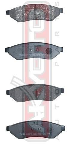 Asva AKD-0375 Brake Pad Set, disc brake AKD0375: Buy near me in Poland at 2407.PL - Good price!