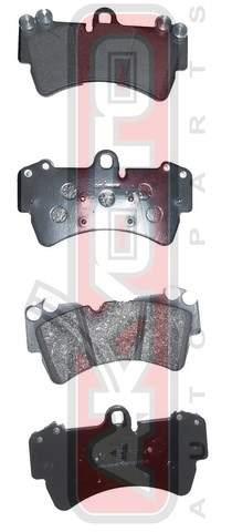 Asva AKD-0346 Brake Pad Set, disc brake AKD0346: Buy near me in Poland at 2407.PL - Good price!