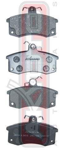 Asva AKD-0223 Brake Pad Set, disc brake AKD0223: Buy near me in Poland at 2407.PL - Good price!