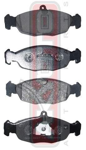 Asva AKD-0221 Brake Pad Set, disc brake AKD0221: Buy near me in Poland at 2407.PL - Good price!