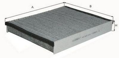 Goodwill AG 340 CFC Activated Carbon Cabin Filter AG340CFC: Buy near me in Poland at 2407.PL - Good price!