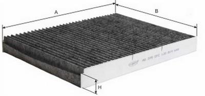 Goodwill AG 375 CFC Activated Carbon Cabin Filter AG375CFC: Buy near me in Poland at 2407.PL - Good price!