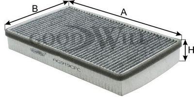 Goodwill AG 919 CFC Activated Carbon Cabin Filter AG919CFC: Buy near me in Poland at 2407.PL - Good price!