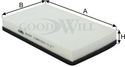 Goodwill AG 920 CF Filter, interior air AG920CF: Buy near me at 2407.PL in Poland at an Affordable price!
