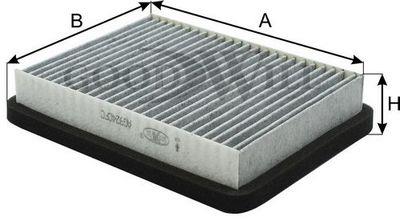 Goodwill AG 924 CFC Activated Carbon Cabin Filter AG924CFC: Buy near me in Poland at 2407.PL - Good price!
