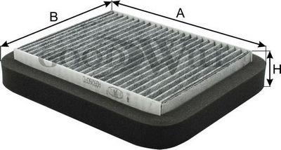 Goodwill AG 926 CFC Activated Carbon Cabin Filter AG926CFC: Buy near me in Poland at 2407.PL - Good price!