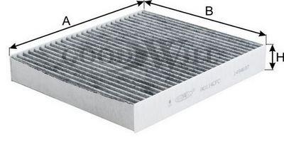 Goodwill AG 114 CFC Activated Carbon Cabin Filter AG114CFC: Buy near me in Poland at 2407.PL - Good price!