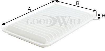 Goodwill AG 121 ECO Air filter AG121ECO: Buy near me in Poland at 2407.PL - Good price!